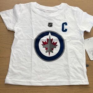 BNWT Toddler Winnipeg Jets T Shirt Wheeler Size 24m
